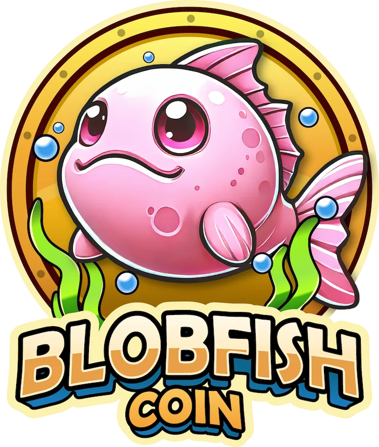 Blobfish Coin Logo